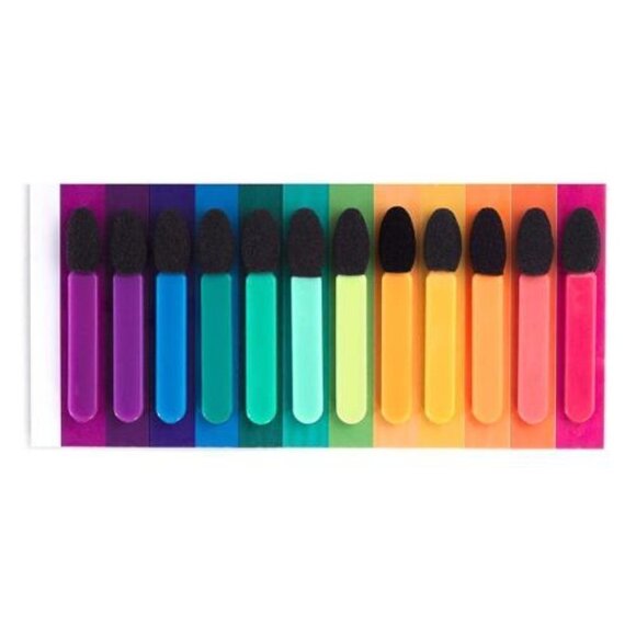 𝅺THE Creme Shop Rainbow Travel Size Applicators 12pcs - Picture 3 of 3